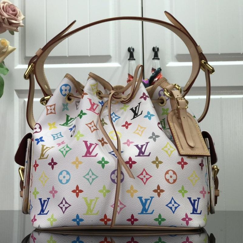 LV Shoulder Handbags M42229 white color